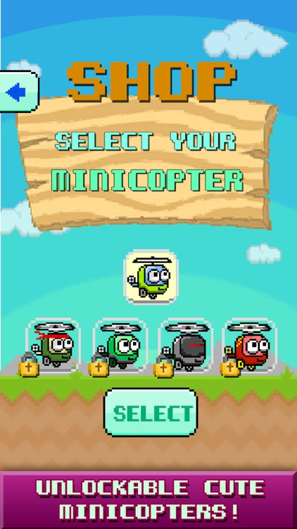 Mini copter: Fun swing action screenshot-3