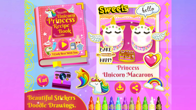 Unicorn Princess Recipe Book screenshot 4