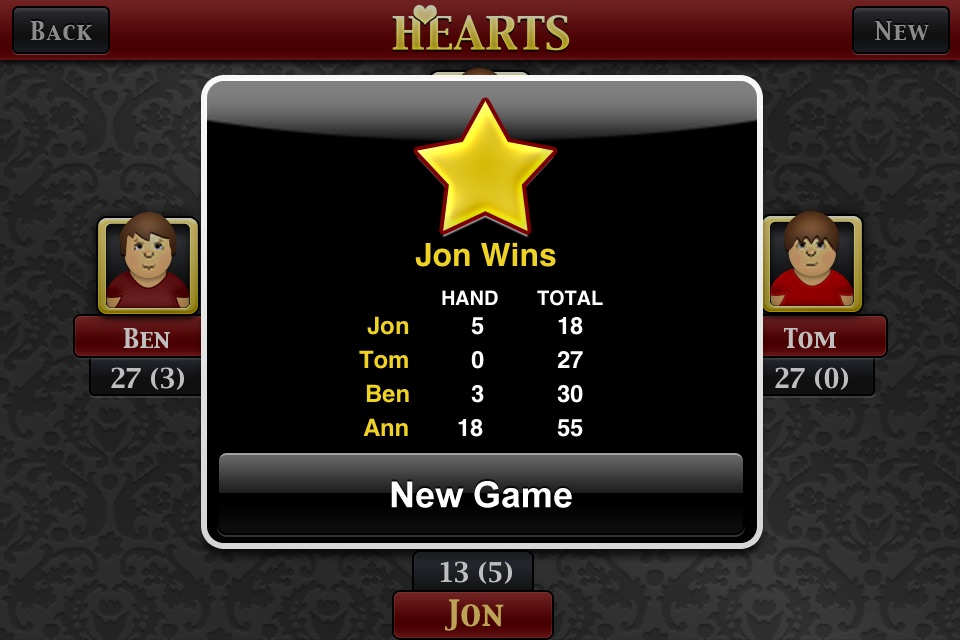 Hearts Premium screenshot 3