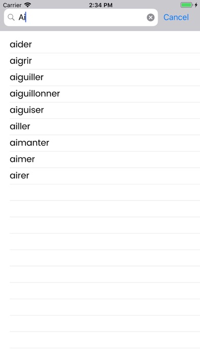 French Conjugations screenshot 3