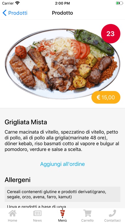 Foligno Kebab screenshot-3