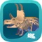 The hit TV show Dino Dana brings you this fun fossil finding game