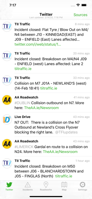 Traffic Ireland(圖1)-速報App