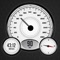 Speedometer is an advanced application that uses the phone's built-in  system to display its maximum speed