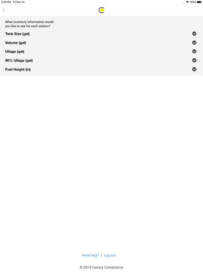 Canary Remote Inventory
