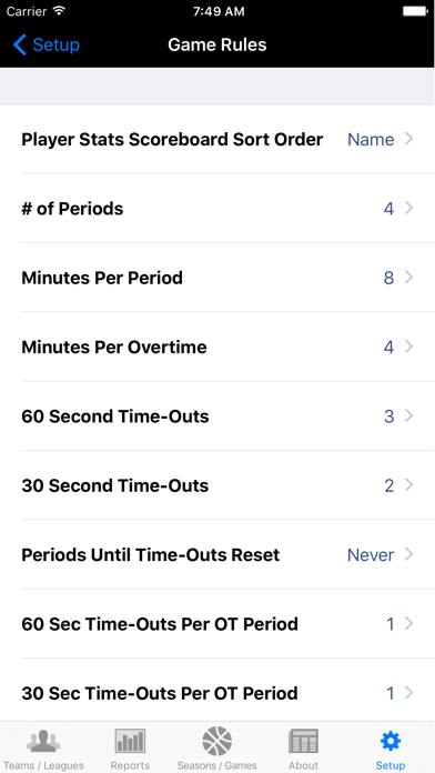 Breakthrough Stats - Basketball Stats & Scoring Screenshot 5