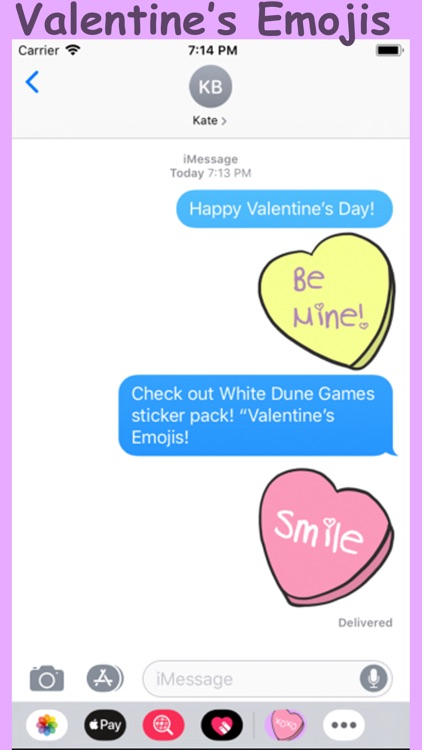 Valentine's Emojis screenshot-2