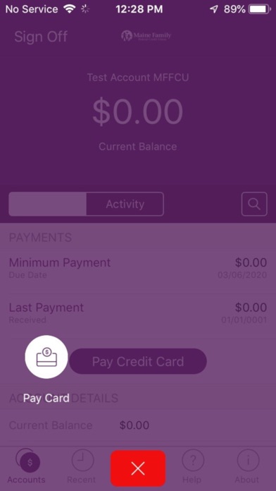 MFFCU Credit Card App screenshot 4