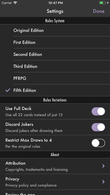 The Deck of Many Things screenshot-3