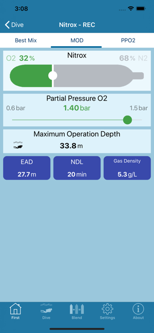 DiveSafe Nitrox(圖2)-速報App