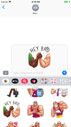 Bodybuilder Emojis(圖2)-速報App