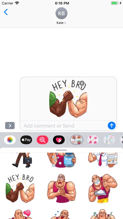 Bodybuilder Emojis