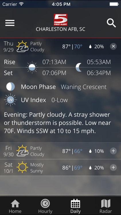 WCSC Live 5 Weather