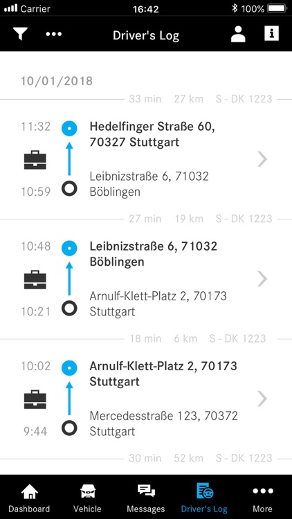 Mercedes PRO connect app