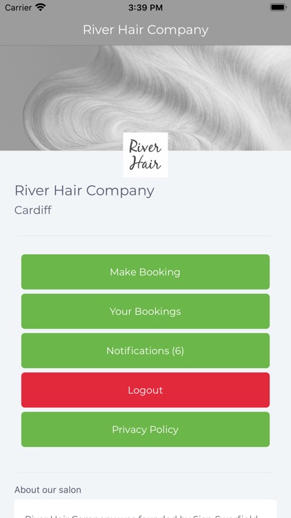 River Hair Company screenshot-3