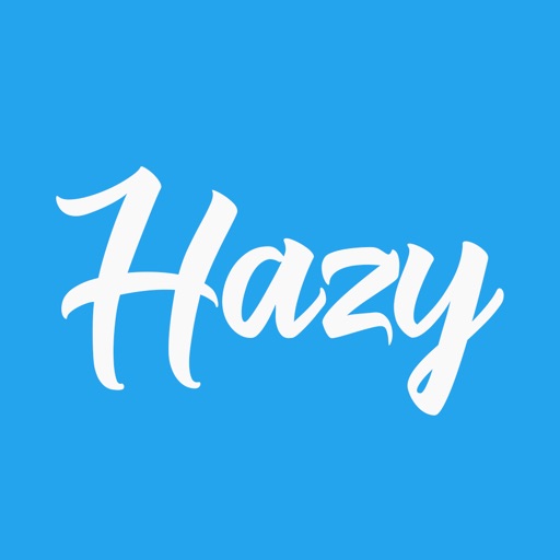 Hazy - Private Face Chat iOS App