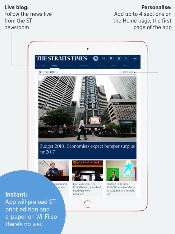 The Straits Times for iPad