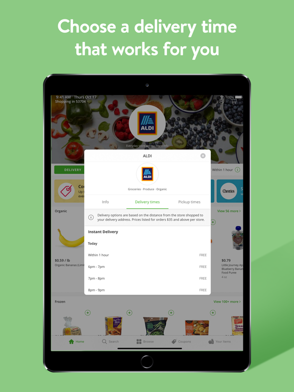 Instacart screenshot