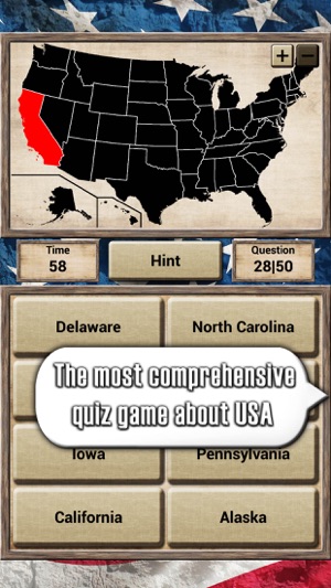 USA Geography - Quiz Game