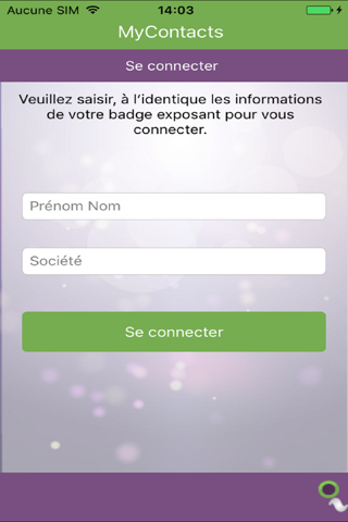 MyContacts-Event screenshot 2