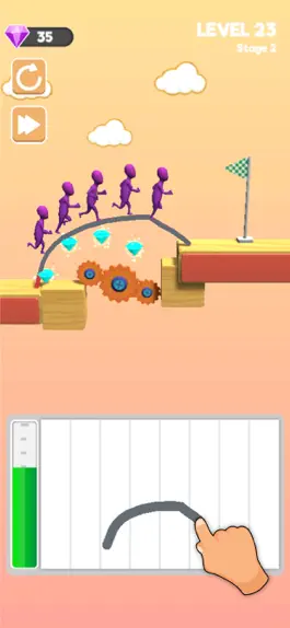 Game screenshot Draw Bridge !!! mod apk