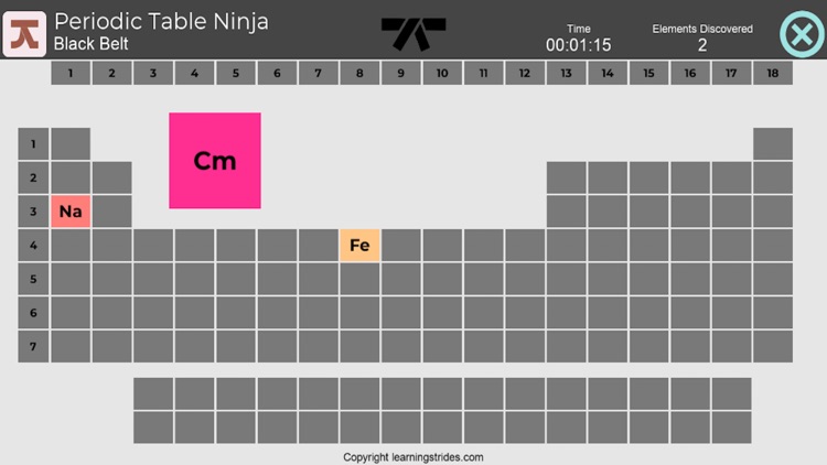 Periodic Table Ninja screenshot-5