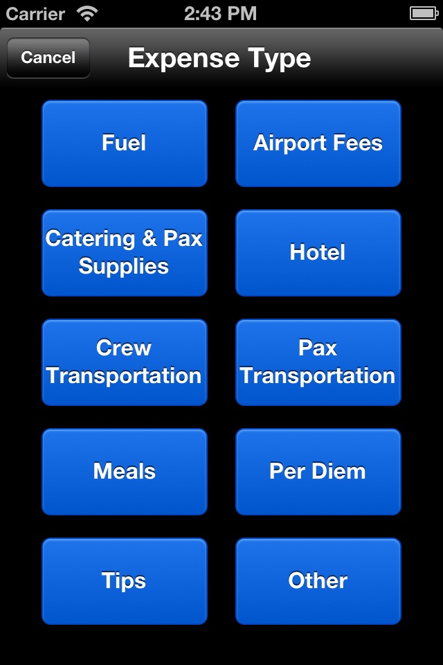 AA Expense screenshot 3