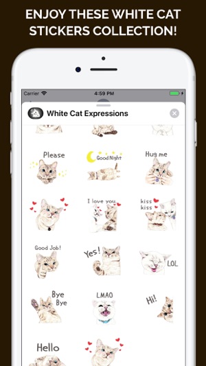 White Cat Expressions(圖3)-速報App