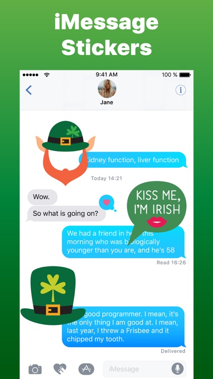 Happy St Patrick's Day Sticker