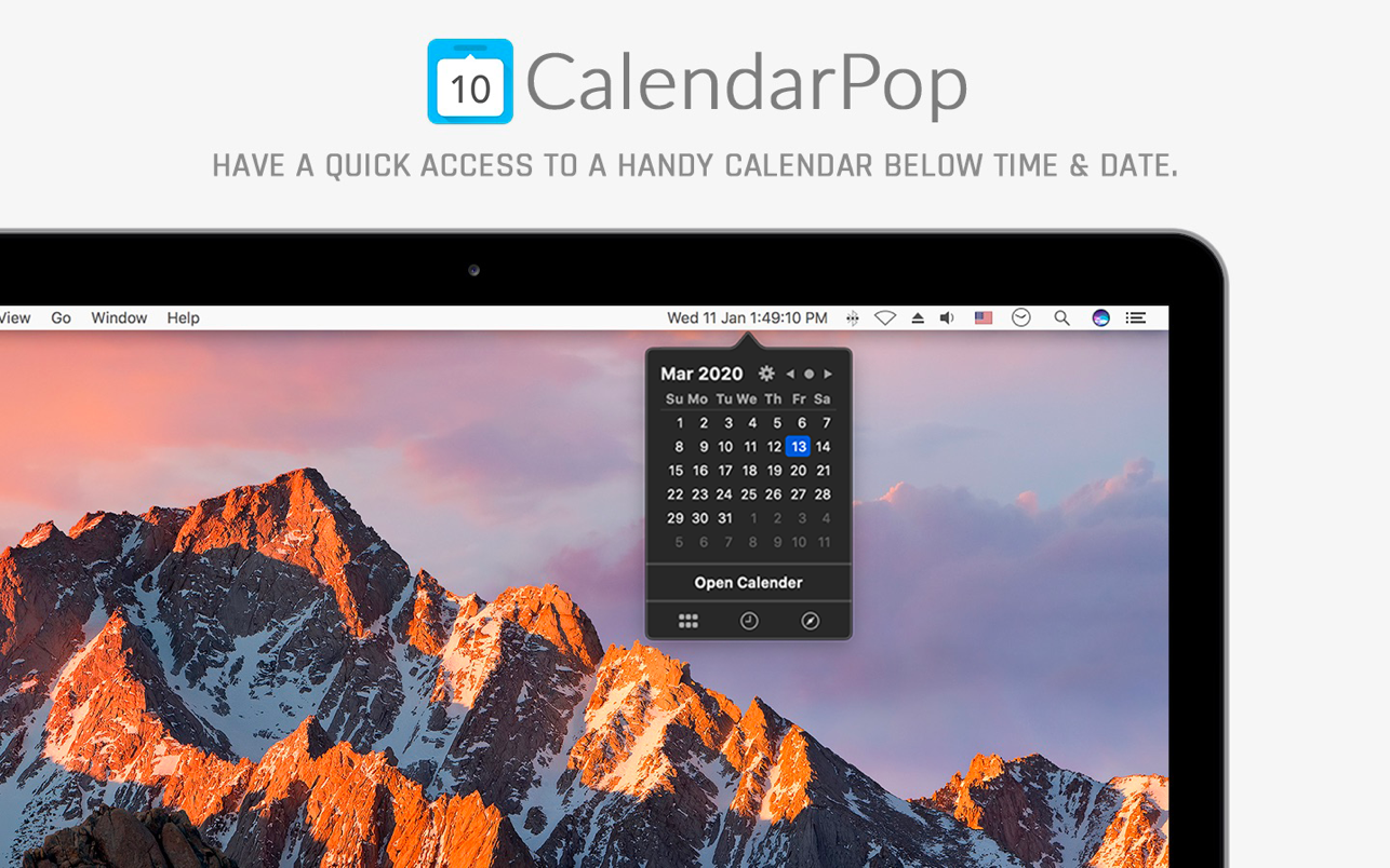 CalendarPop