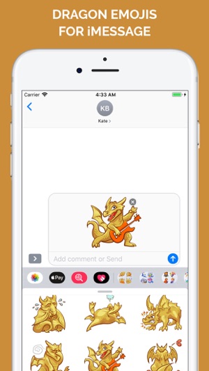 Dragon Emoji Stickers(圖5)-速報App