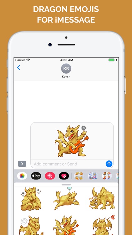 Dragon Emoji Stickers screenshot-4