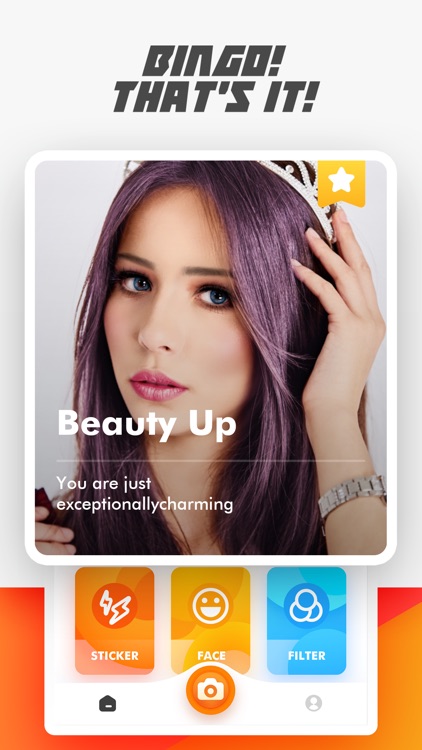 Bingo Cam: Tune Your Photo