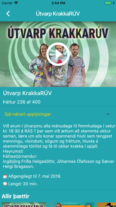 KrakkaRÚV screenshot 2