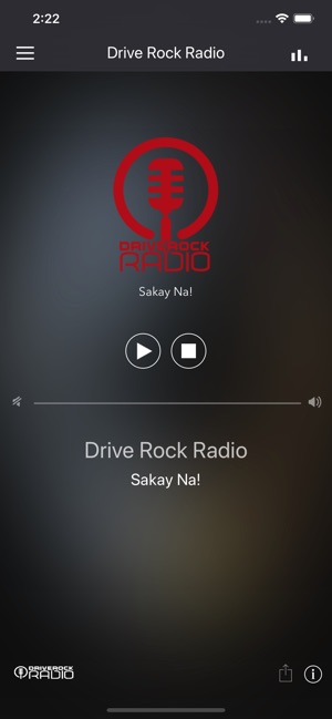 Drive Rock Radio App