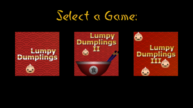 Lumpy Dumplings