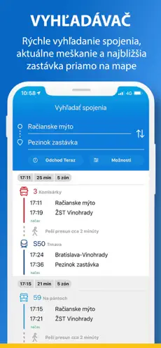 Screenshot 3 IDS BK - cestovné lístky iphone