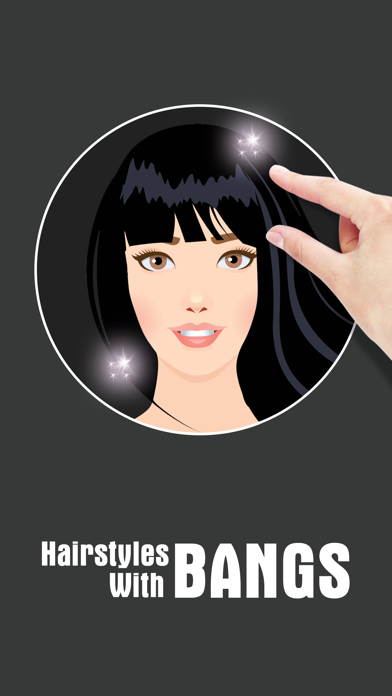 How to cancel & delete Hairstyle Try On With Bangs from iphone & ipad 4