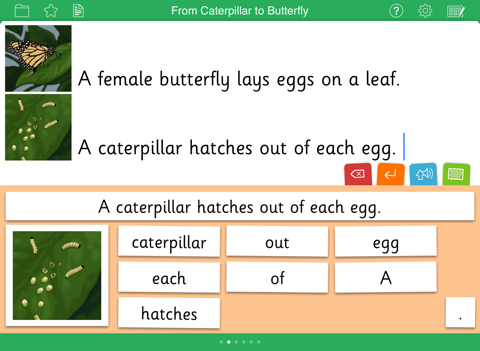 Clicker Sentences screenshot 2