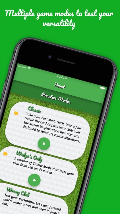 Divot for Range Practice