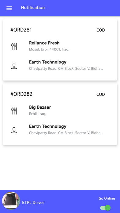 Orderito Driver screenshot 2