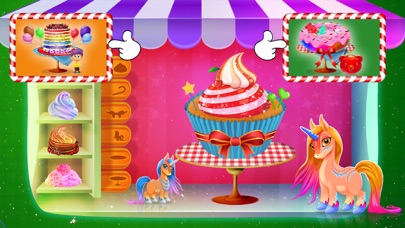 Unicorn Rainbow Bakery Shop screenshot 3