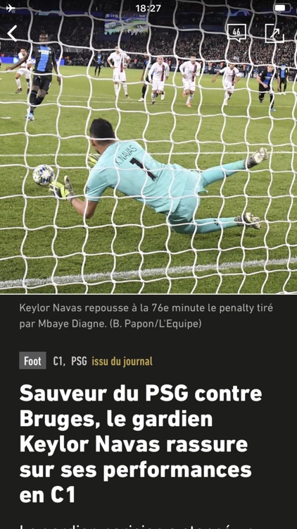L’EQUIPE, sports en direct