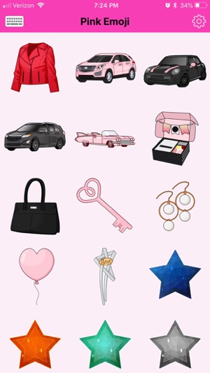 Pink Emoji for Beauty(圖2)-速報App