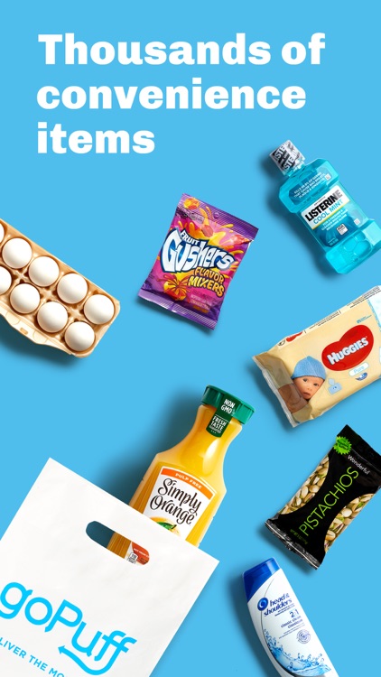 goPuff: Drink & Food Delivery
