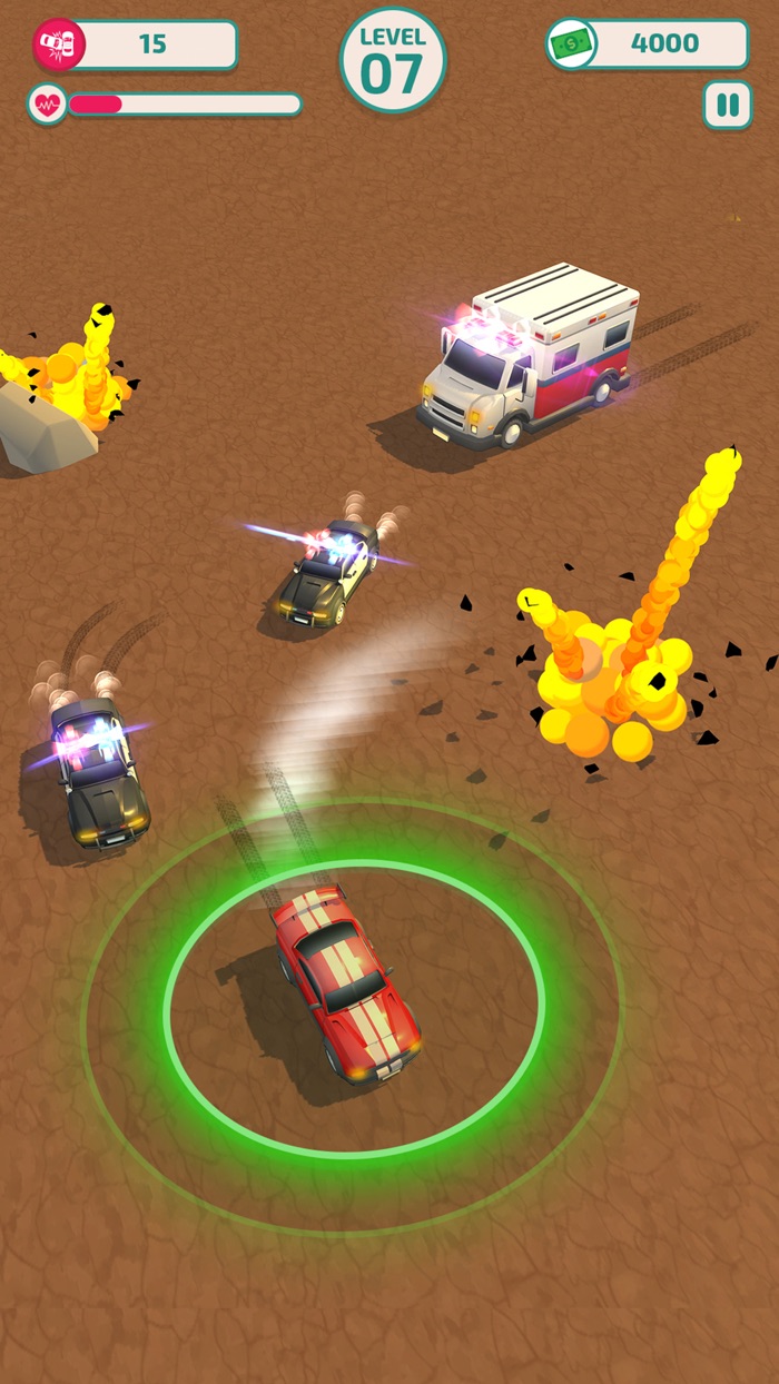 Police Car Chase Pursuit Game