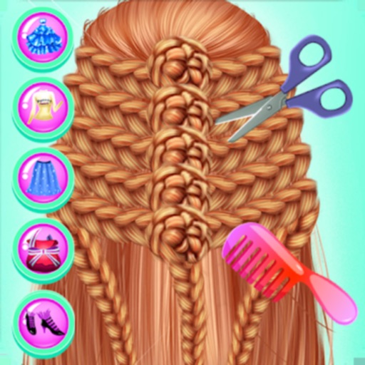 Princess Braided Hairstyles iOS App