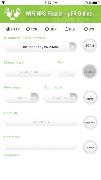 WiFi NFC Reader - µFR Online