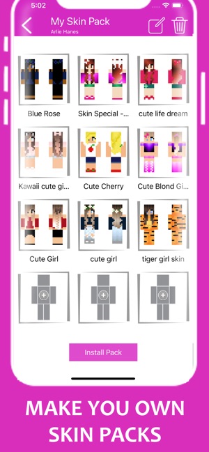 ‎Best Girl Skins for Minecraft on the App Store