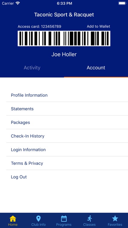 Taconic Sport & Racquet